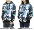 Hatsune Miku V4X - Full Graphic Light Hoodie (XL Size) thumbnail 2