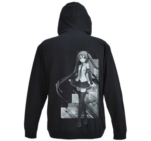 Hatsune Miku V4X - Light Hoodie Black (XL Size) image 1