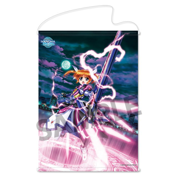 Magical Girl Lyrical Nanoha Reflection Wall Scroll: Takamachi Nanoha image 1