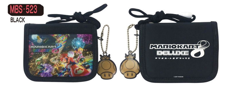 Mario Kart 8 Deluxe - RF Wallet Black MBS-523-BK image 1