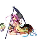 No Game No Life Zero 1/7 Scale Pre-Painted Figure: Jibril Great War Ver. thumbnail 1