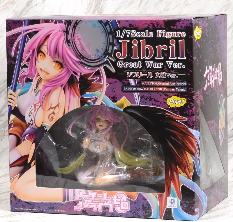 No Game No Life Zero 1/7 Scale Pre-Painted Figure: Jibril Great War Ver. image 8