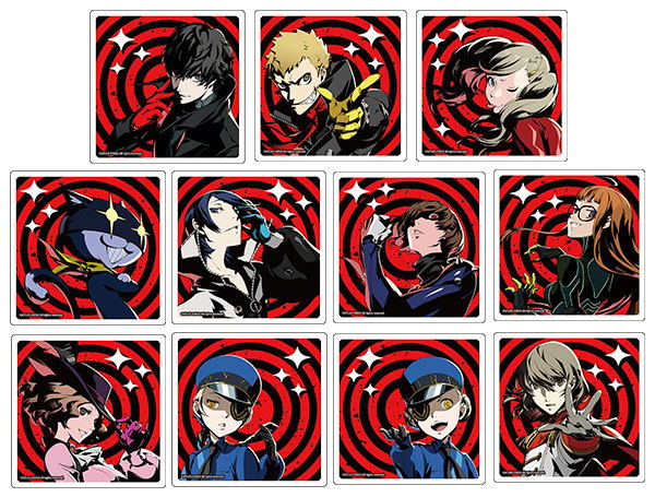 Persona 5 Trading Acrylic Coaster Vol.1 (Set of 11 pieces) image 1