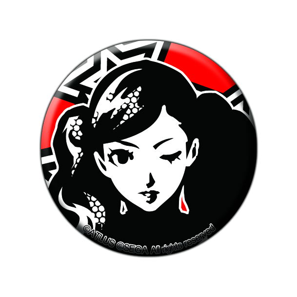 Persona 5 Trading Icon Can Badge Vol.1 (Set of 17 pieces) image 13
