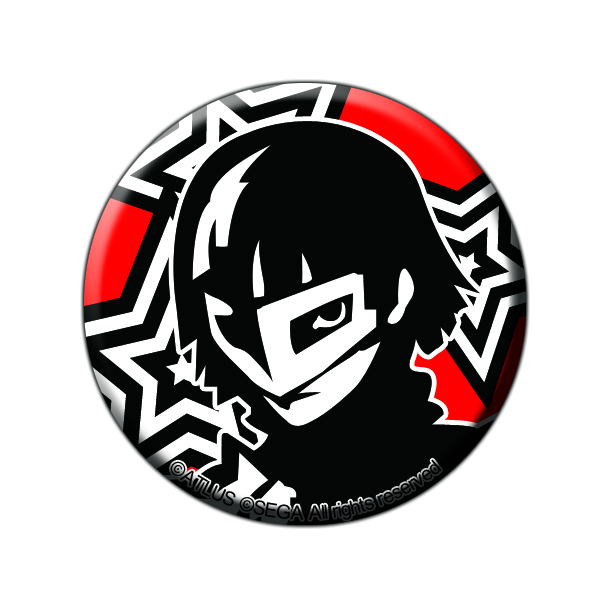Persona 5 Trading Icon Can Badge Vol.1 (Set of 17 pieces) image 6