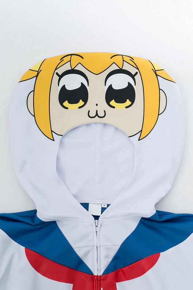 Pop Team Epic - Popuko Ni Narikireru Hoodie (Free Size) image 6