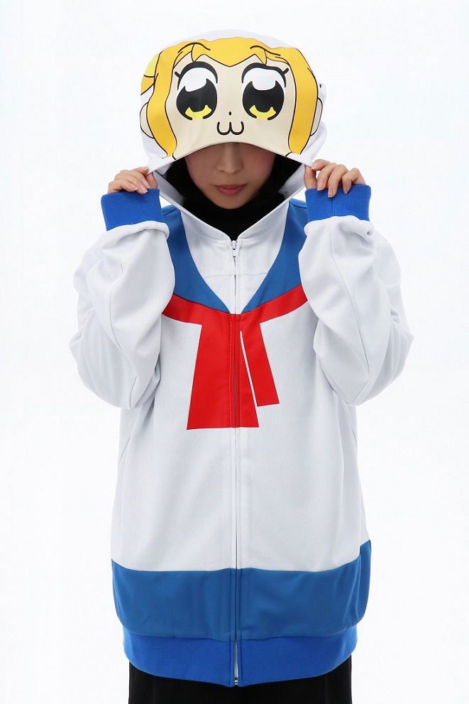 Pop Team Epic - Popuko Ni Narikireru Hoodie (Free Size) image 7