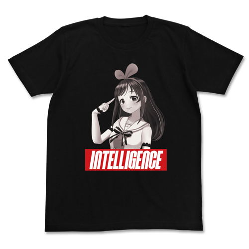 Kizuna Ai - Intelligence T-shirt Black (M Size) image 1
