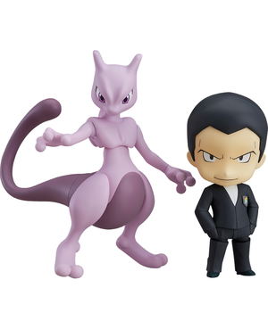 Nendoroid No. 875 Pokemon: Giovanni & Mewtwo [Good Smile Company Online Shop Limited Ver.]_