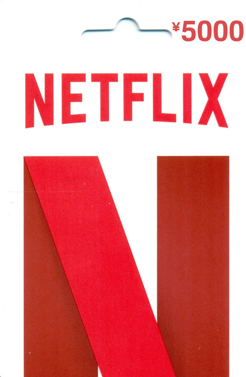 Netflix Gift Card 5000 YEN | Japan Account digital
