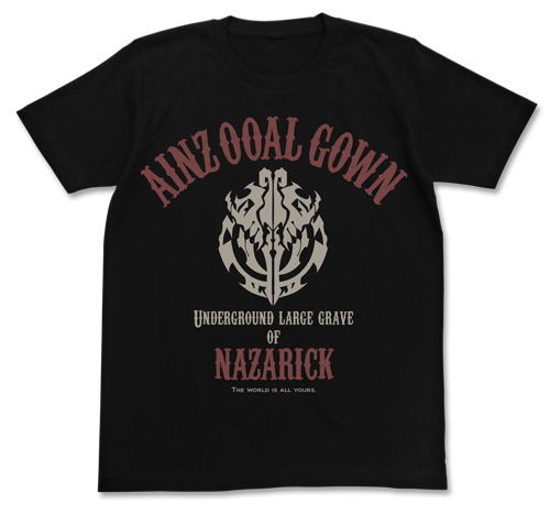 Overlord II - Ainz Ooal Gown T-shirt Black (XL Size) image 1