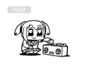 Pop Team Epic - EDM Girls Cutsew Shirt White (L Size) thumbnail 3