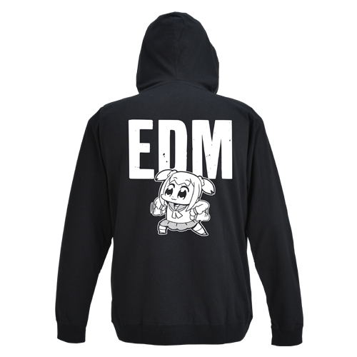 Pop Team Epic - EDM Light Hoodie Black (S Size) image 1