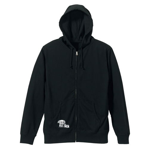 Pop Team Epic - EDM Light Hoodie Black (S Size) image 2
