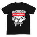 Pop Team Epic - No Gyouretsu Ga Dekiru T-shirt Black (S Size) thumbnail 1
