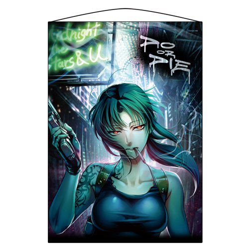 Black Lagoon Wall Scroll B: Revy (Re-run) image 1