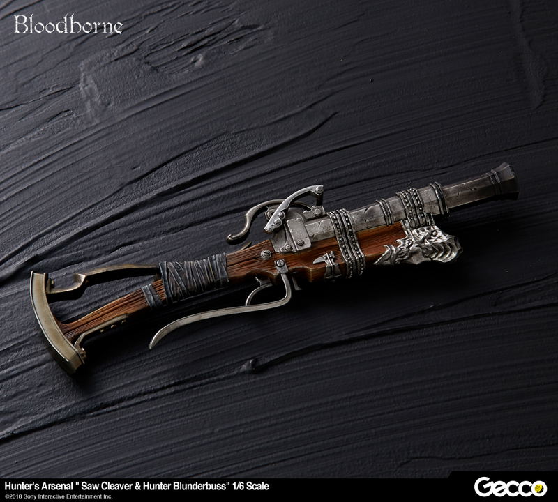 Bloodborne 1/6 Scale Weapon: Hunter's Arsenal Saw Cleaver & Hunter Blunderbuss image 11