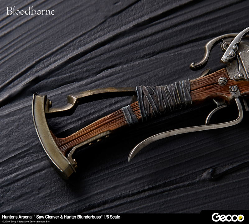 Bloodborne 1/6 Scale Weapon: Hunter's Arsenal Saw Cleaver & Hunter Blunderbuss image 14