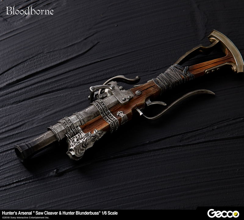 Bloodborne 1/6 Scale Weapon: Hunter's Arsenal Saw Cleaver & Hunter Blunderbuss image 15