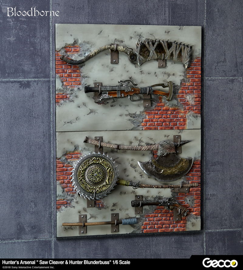 Bloodborne 1/6 Scale Weapon: Hunter's Arsenal Saw Cleaver & Hunter Blunderbuss image 19