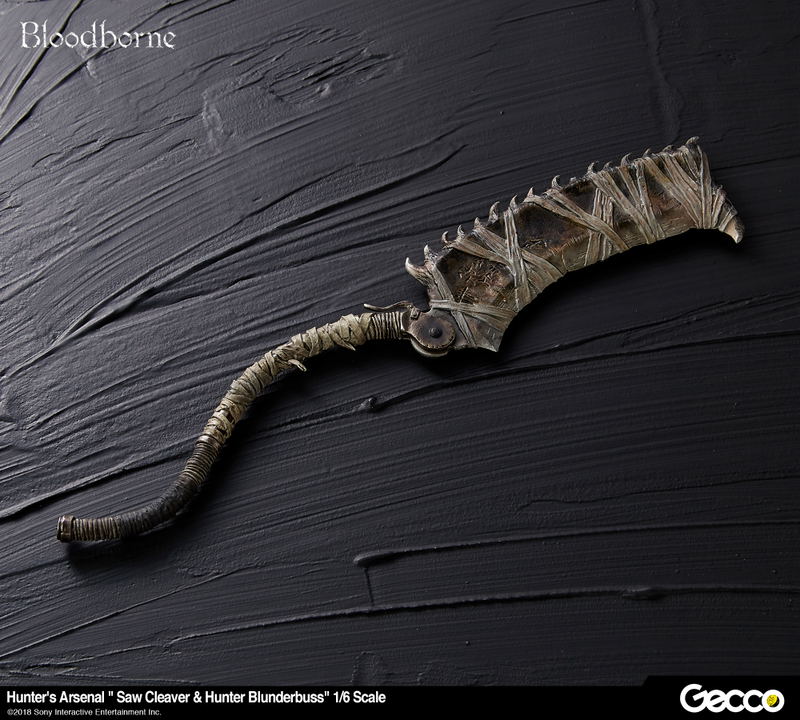 Bloodborne 1/6 Scale Weapon: Hunter's Arsenal Saw Cleaver & Hunter Blunderbuss image 2