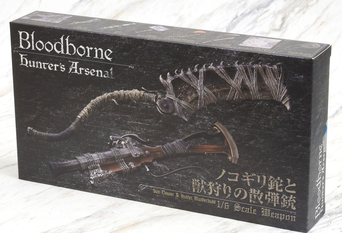 Bloodborne 1/6 Scale Weapon: Hunter's Arsenal Saw Cleaver & Hunter