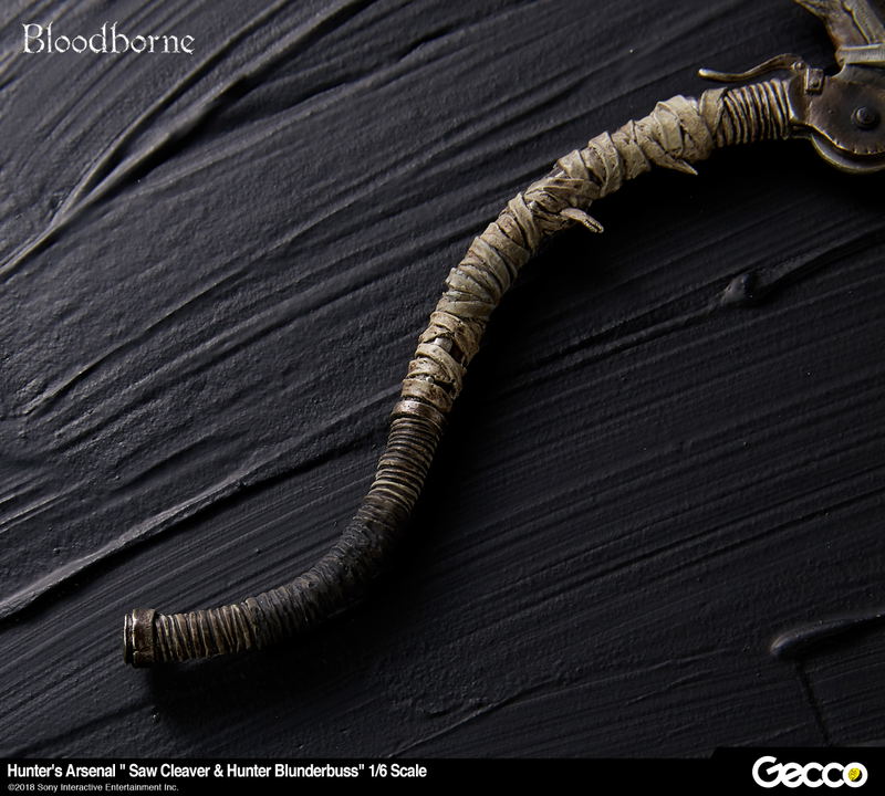 Bloodborne 1/6 Scale Weapon: Hunter's Arsenal Saw Cleaver & Hunter Blunderbuss image 3