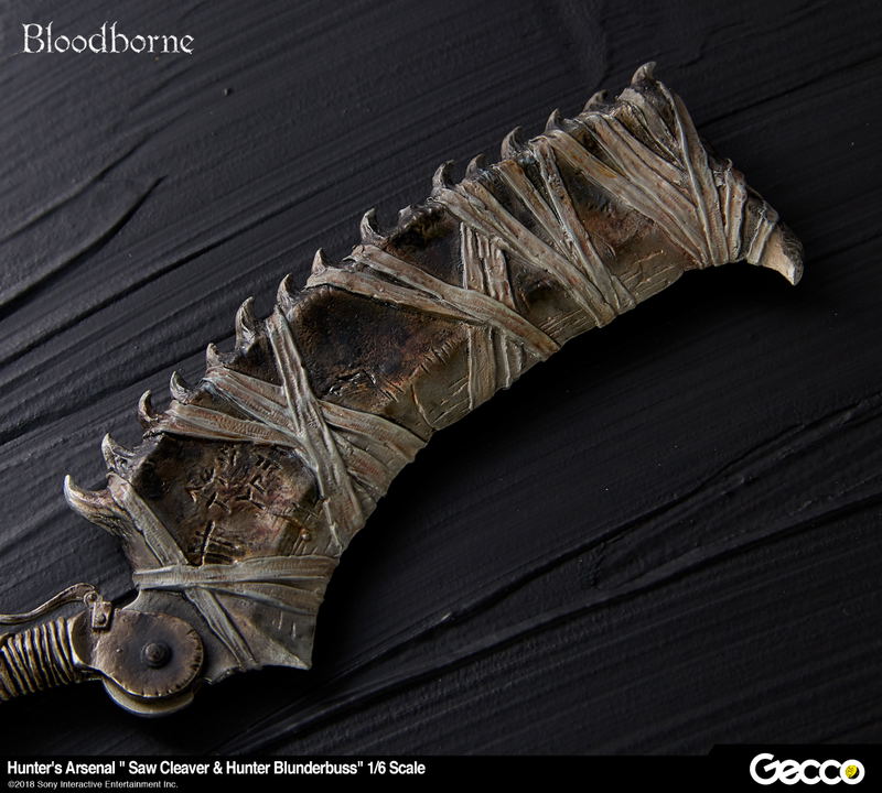 Bloodborne 1/6 Scale Weapon: Hunter's Arsenal Saw Cleaver & Hunter Blunderbuss image 4