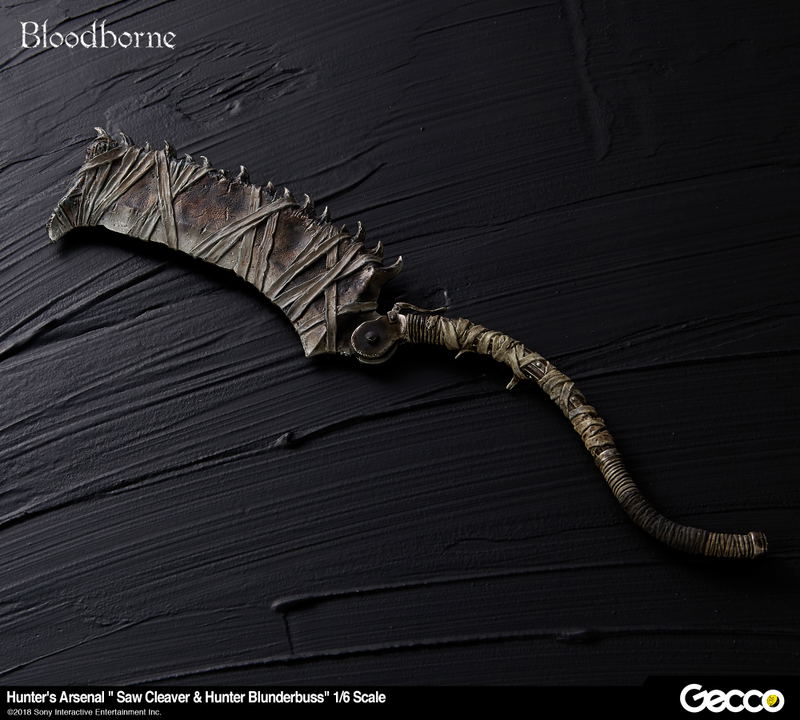 Bloodborne 1/6 Scale Weapon: Hunter's Arsenal Saw Cleaver & Hunter Blunderbuss image 6