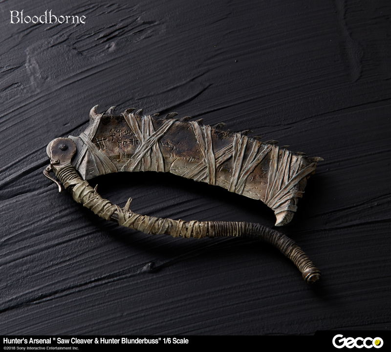 Bloodborne 1/6 Scale Weapon: Hunter's Arsenal Saw Cleaver & Hunter Blunderbuss image 8