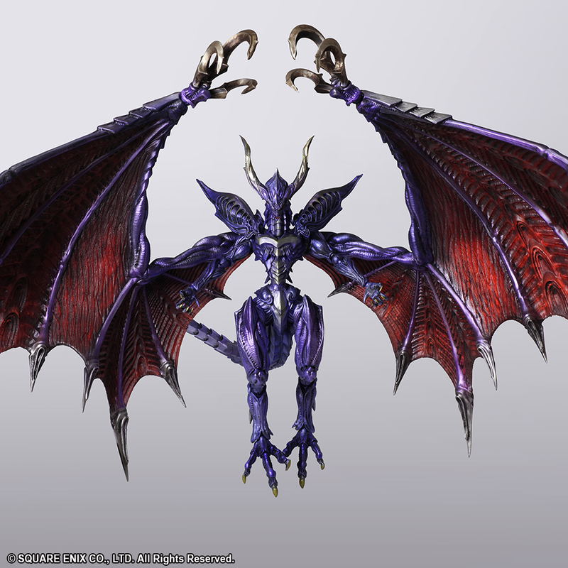 Figurine Square Enix Final Fantasy Creatures Bring Arts Bahamut du Japon