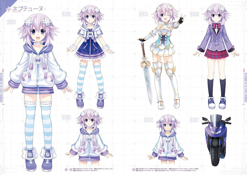 Hyper Dimension Neptunia Series Visual Chronicle image 2