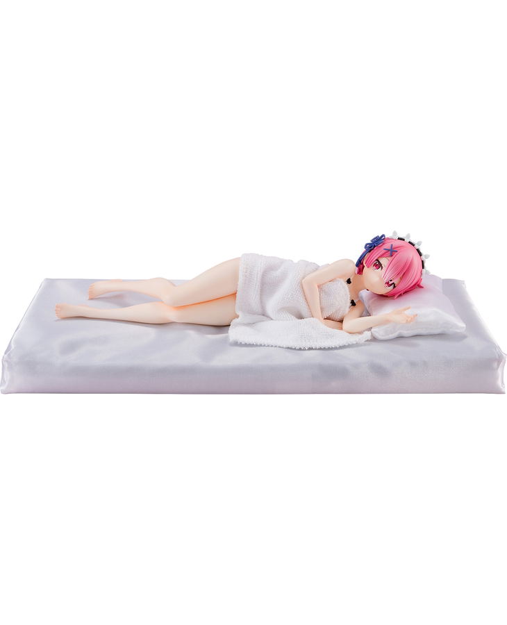 Re ZERO Starting Life in Another World 1/7 Scale Pre-Painted Figure: Ram Sleep Sharing Ver. image 1