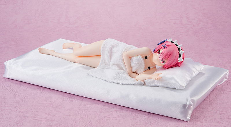 Re ZERO Starting Life in Another World 1/7 Scale Pre-Painted Figure: Ram Sleep Sharing Ver. image 3