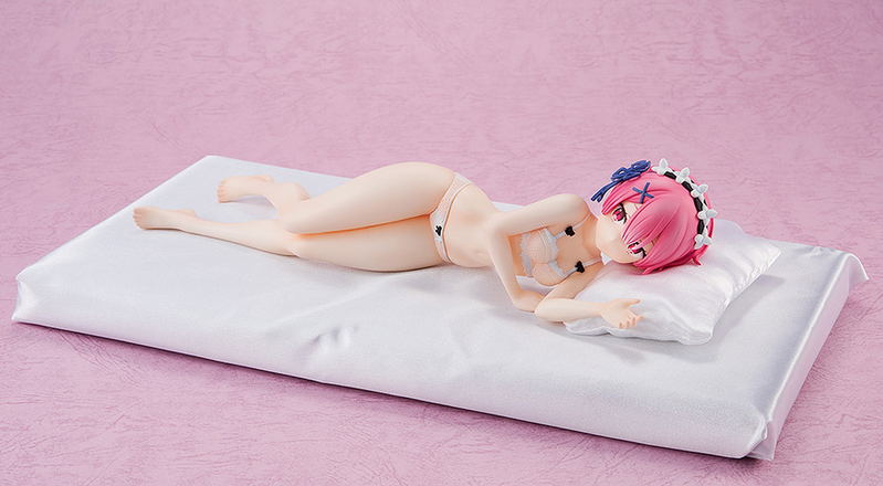 Re ZERO Starting Life in Another World 1/7 Scale Pre-Painted Figure: Ram Sleep Sharing Ver. image 4