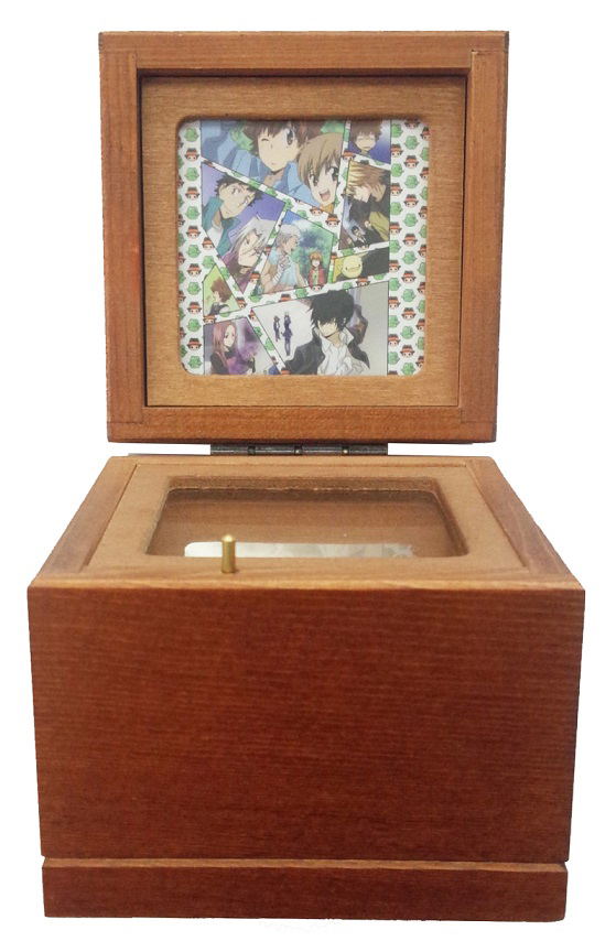 Reborn! Wooden Music Box (Tune - Dive to World) image 1