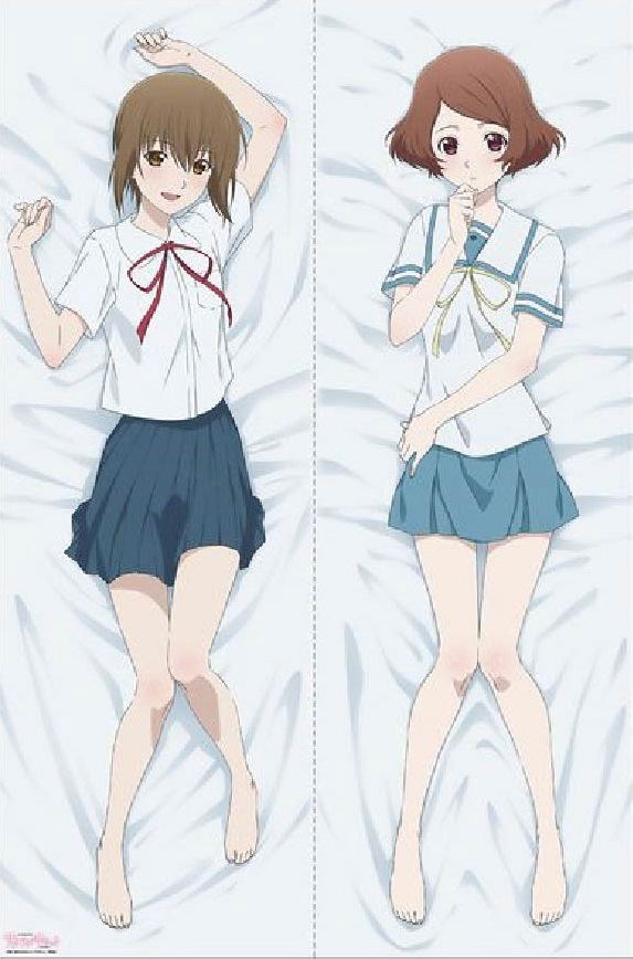 Sagrada Reset Dakimakura Cover Soine Sheet: Haruki Misora & Souma Sumire image 1