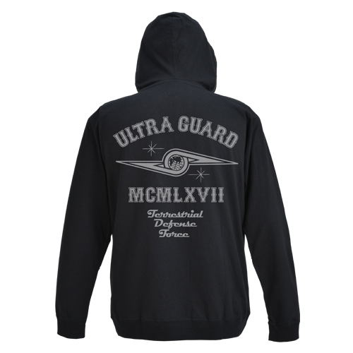 Ultra Seven - Ultra Guard Light Hoodie Black (L Size) image 1