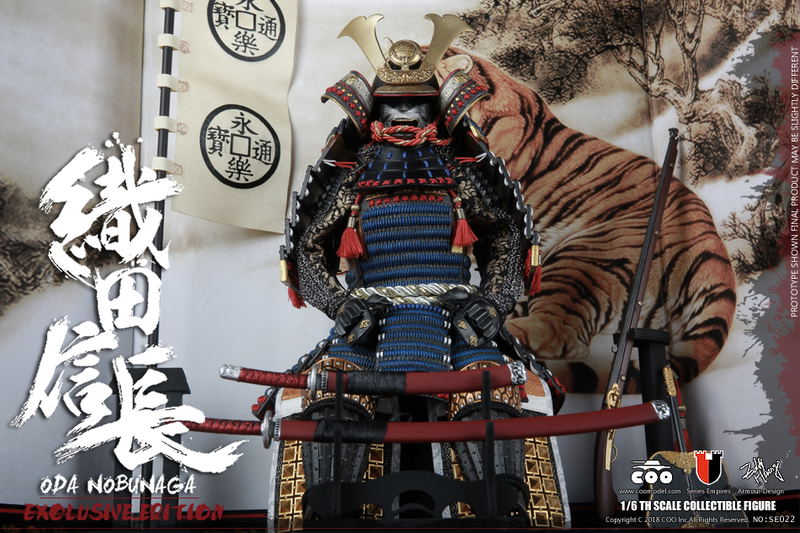 Coo Model SE022 1/6 Scale Series of Empires (Diecast Armor) Oda Nobunaga Action Figure [Deluxe Edition] image 11