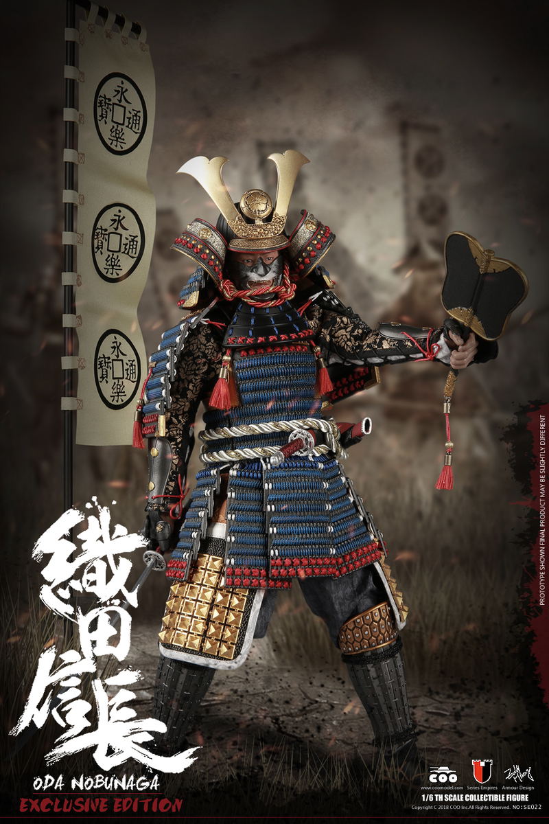 Coo Model SE022 1/6 Scale Series of Empires (Diecast Armor) Oda Nobunaga Action Figure [Deluxe Edition] image 2