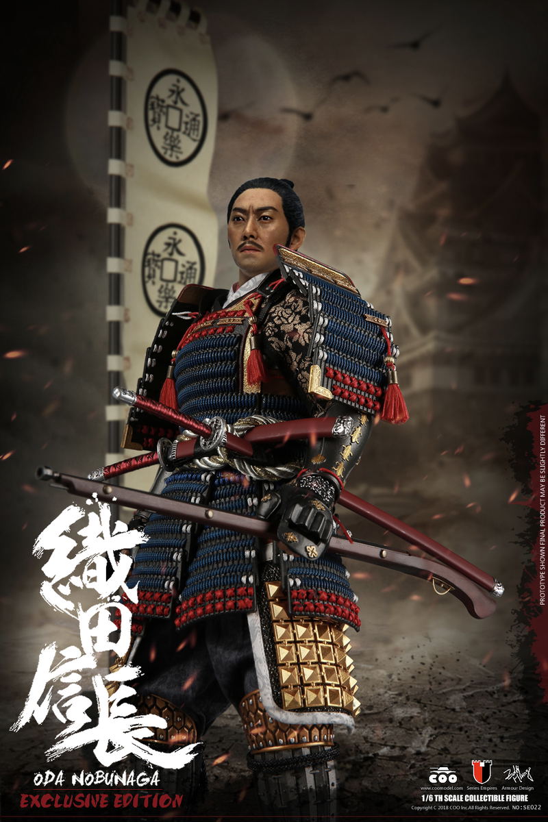 Coo Model SE022 1/6 Scale Series of Empires (Diecast Armor) Oda Nobunaga Action Figure [Deluxe Edition] image 3