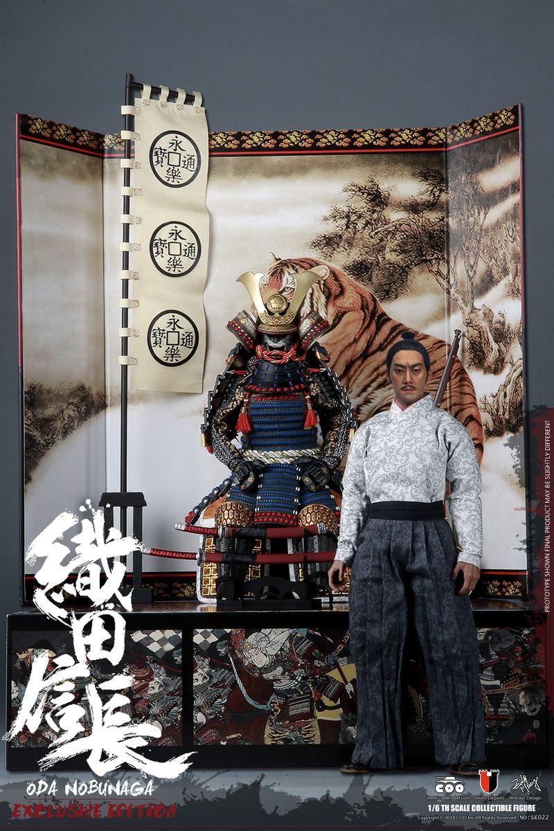 Coo Model SE022 1/6 Scale Series of Empires (Diecast Armor) Oda Nobunaga Action Figure [Deluxe Edition] image 6