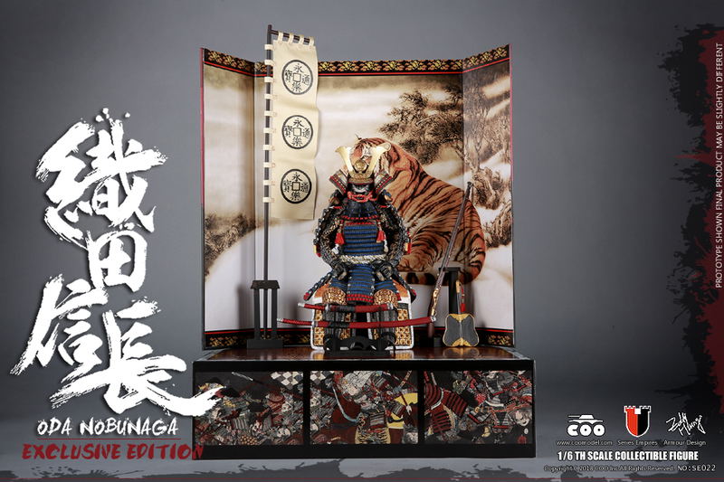 Coo Model SE022 1/6 Scale Series of Empires (Diecast Armor) Oda Nobunaga Action Figure [Deluxe Edition] image 9