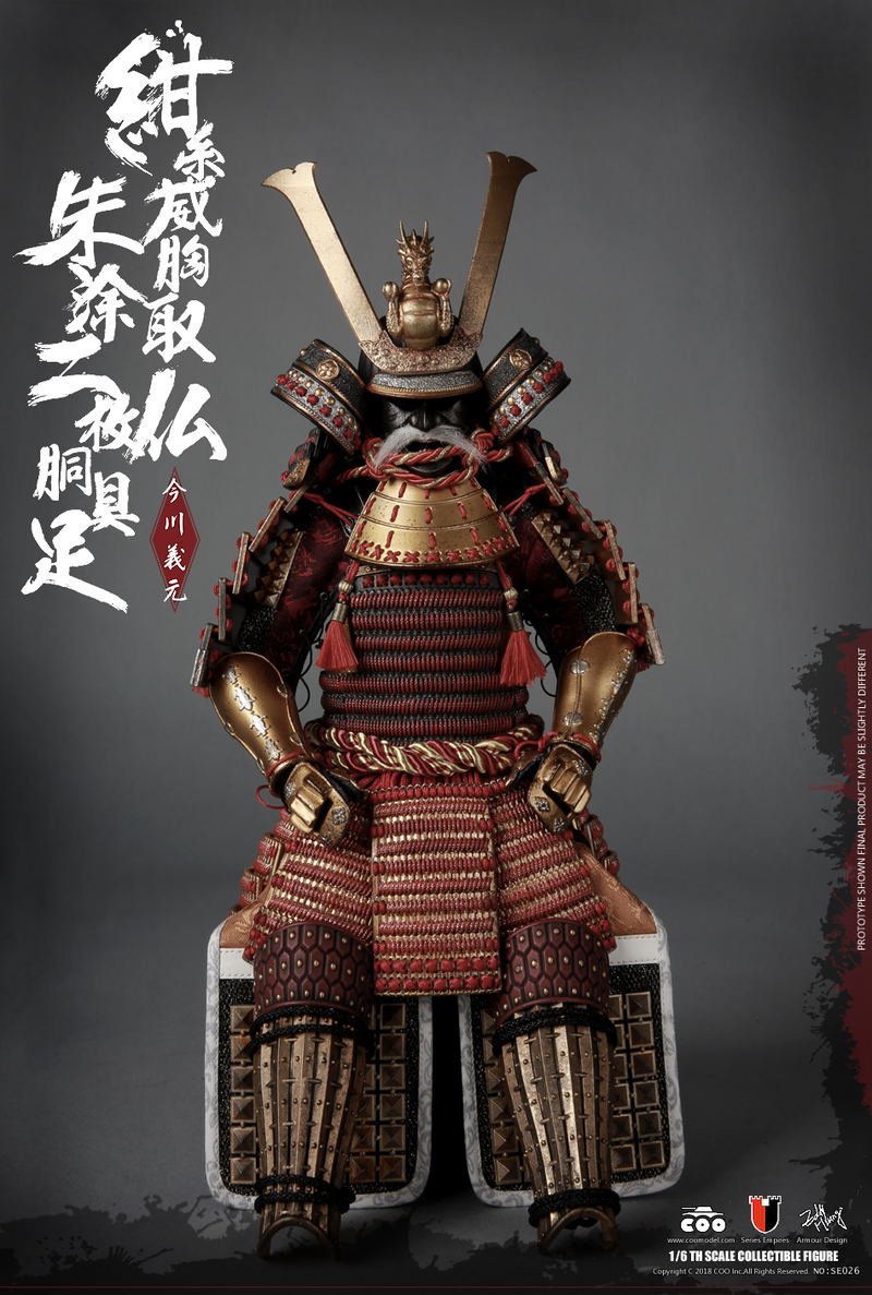 Coo Model SE026 1/6 Scale Series of Empires (Diecast Armor) Armor of Imagawa Yoshimoto Legend Edition image 3