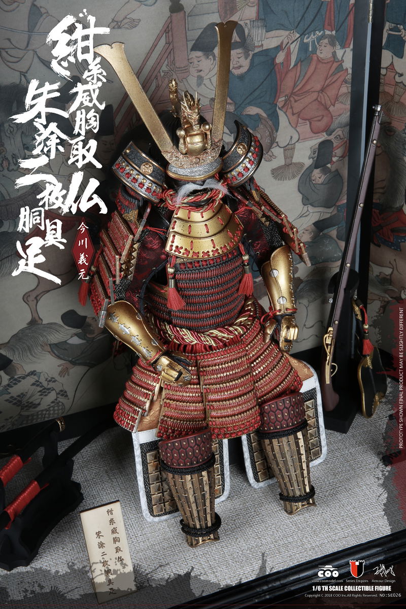 Coo Model SE026 1/6 Scale Series of Empires (Diecast Armor) Armor of Imagawa Yoshimoto Legend Edition image 6