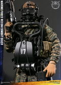 Damtoys 1/6 Scale Figure: Marine Force Recon Combat Diver Woodland Marpat Ver. thumbnail 4