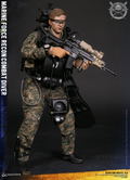 Damtoys 1/6 Scale Figure: Marine Force Recon Combat Diver Woodland Marpat Ver. thumbnail 7
