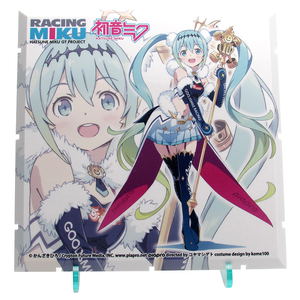 Dioramansion 150: Racing Miku Pit 2018 Optional Panel (Debut Ver.)_