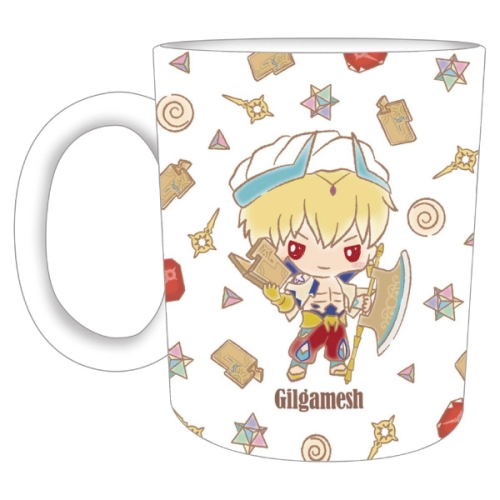 Fate/Grand Order Design Produced By Sanrio Mug Cup Gilgamesh [Caster] image 1