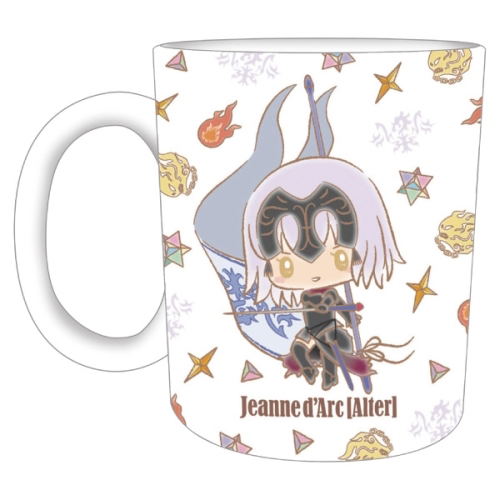 Fate/Grand Order Design Produced By Sanrio Mug Cup Jeanne d'Arc [Alter] image 1
